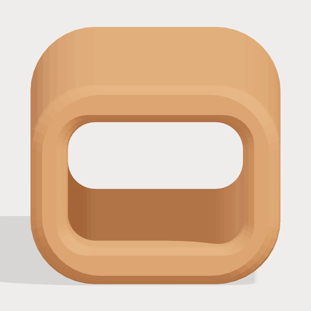 Rounded tunnel, opening view digital design preview